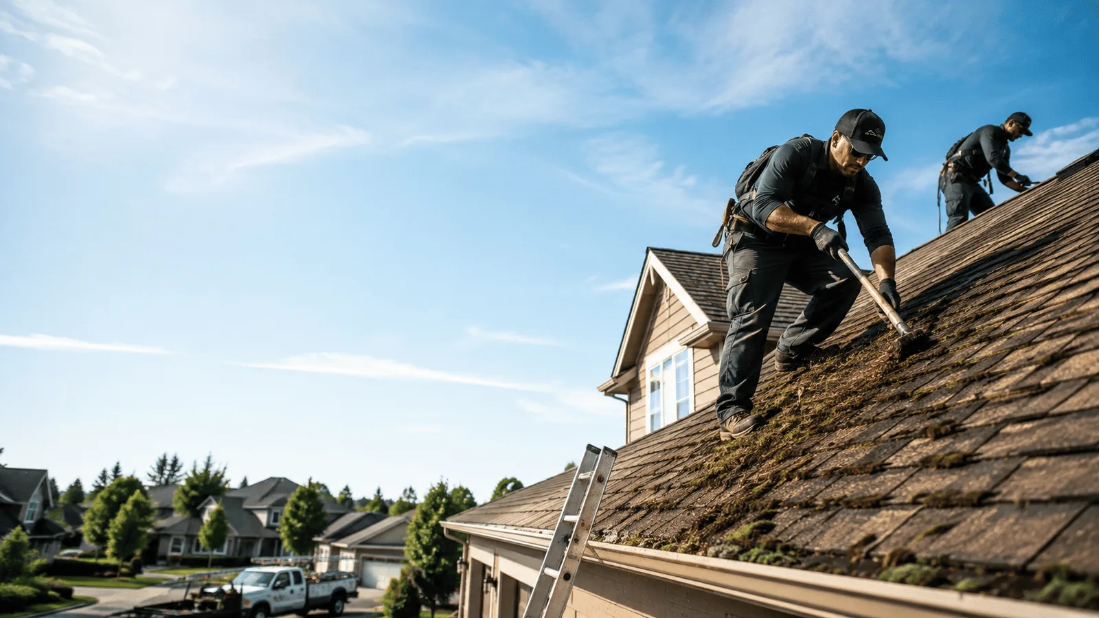 Roof Moss Removal in Vida, MT near me